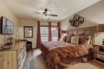 Master bedroom typically offers a king bed